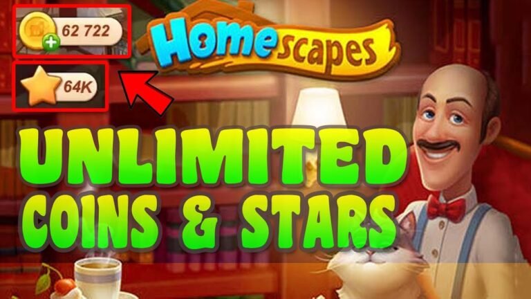 homescapes unlimited stars and coins mod apk download